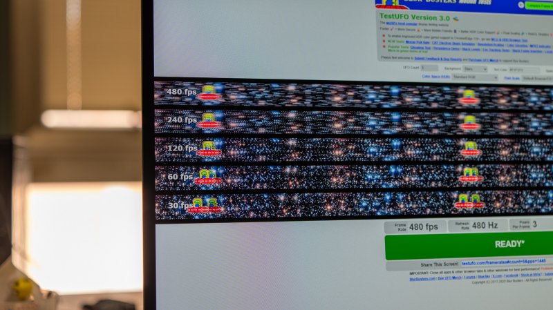 Il monitor Sony è sempre fluidissimo, in ogni utilizzo
