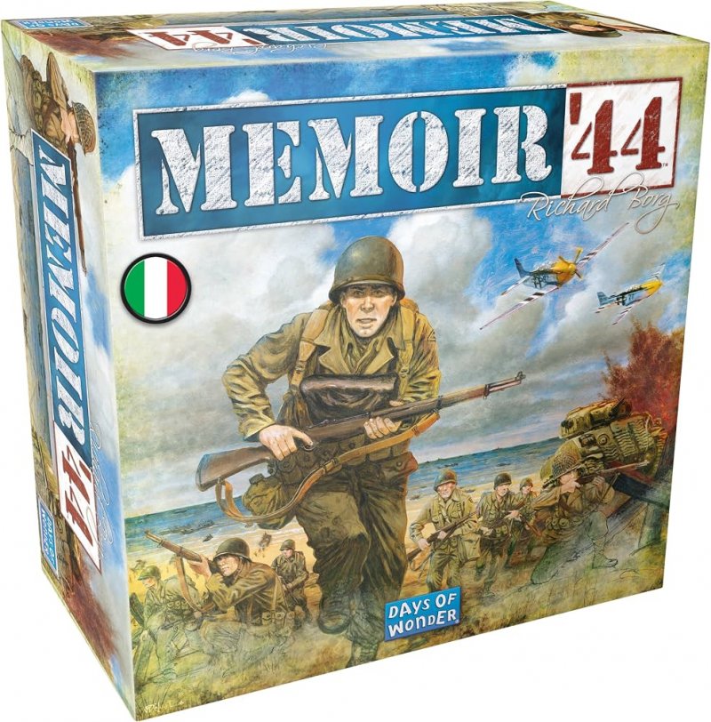 La copertina del gioco da tavolo