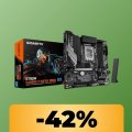 La scheda madre GIGABYTE B760M è al minimo storico su Amazon