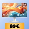 Il monitor MSI con refresh rate da 144Hz e tempo di risposta di 1ms è in promo al minimo storico