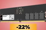 La RAM Lexar da 16GB DDR5 è in offerta su Amazon per poche ore: puoi acquistarla al minimo storico