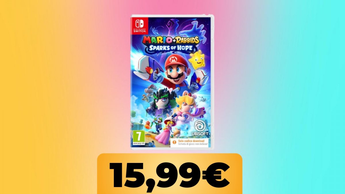 Mario + Rabbids Sparks of Hope: sconto su Amazon per Nintendo Switch
