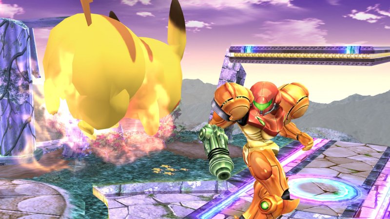 Samus contro Pikachu