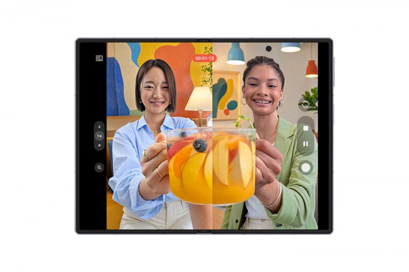 La doppia registrazione con Galaxy Z Fold8