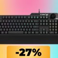 La tastiera da gaming ASUS TUF K1 è in offerta su Amazon: resistente, luminosa e personalizzabile