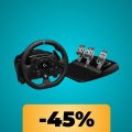 Il volante Logitech G G923 per PC e Xbox è al minimo storico su Amazon