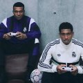 Mbappé e Bellingham dietro le quinte delle cover di EA Sports FC 27