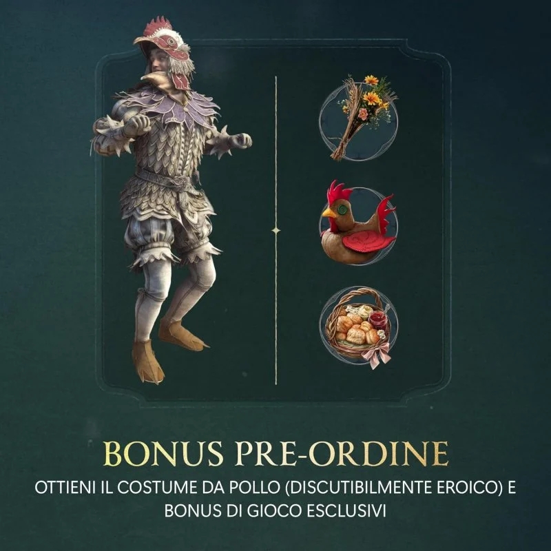 Bonus preordine di Fable