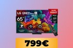Goditi film e videogiochi col televisore LG QNED evo AI MiniLED da 65" al minimo storico