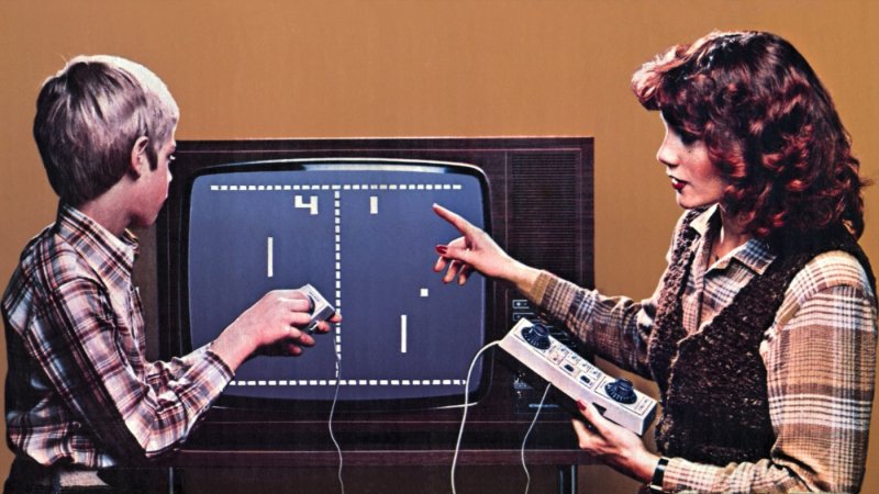 Un'immagine promozionale di Pong