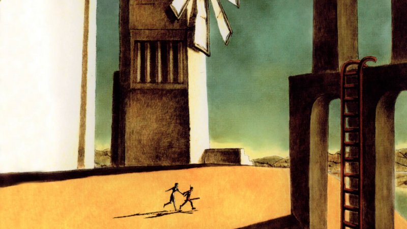 Dettaglio della copertina disegnata da Ueda per ICO, da molti considerata la migliore di tutti i tempi