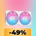 Le ventole Corsair iCUE Link RX140 RGB sono al minimo storico: risparmia il 49%