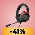 Le cuffie ASUS ROG Delta S Core sono al minimo storico: versatili e confortevoli