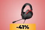 Le cuffie ASUS ROG Delta S Core sono al minimo storico: versatili e confortevoli
