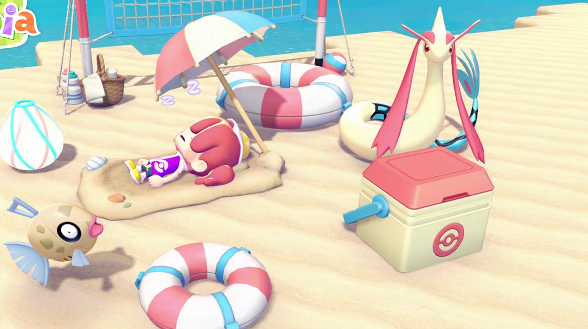 Uno scatto dal nuovo evento di Pokémon Pokopia