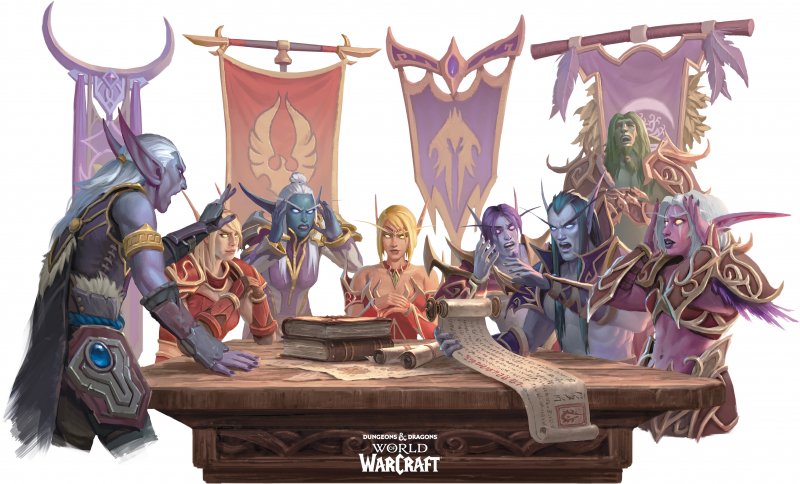 Alcune delle specie di World of Warcraft