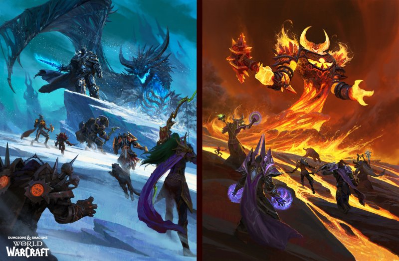 Due momenti iconici di World of Warcraft