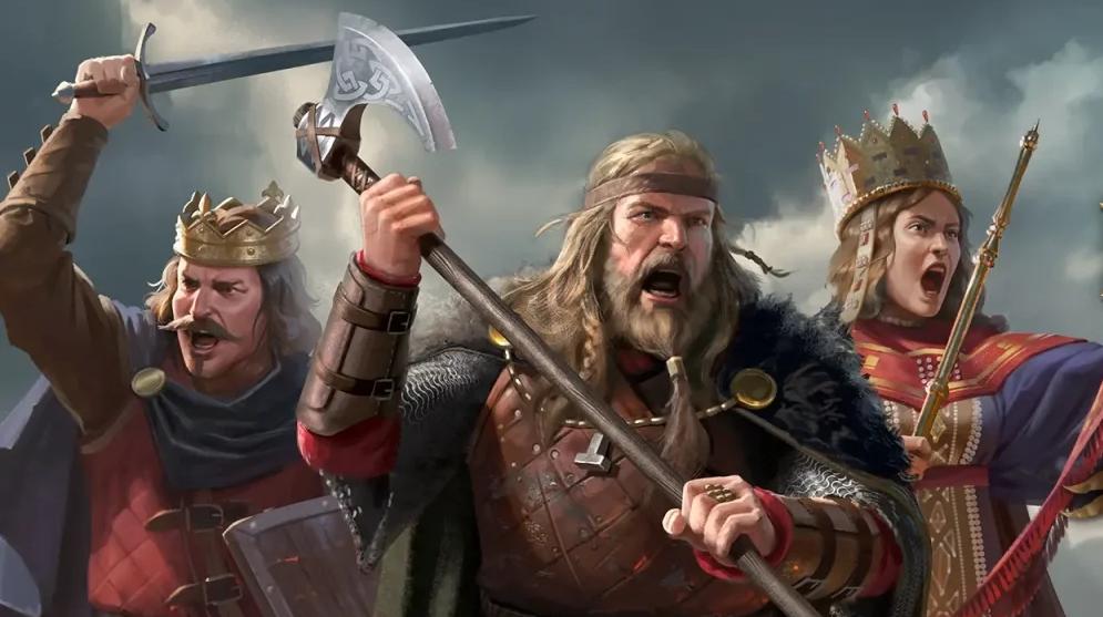 La copertina di The Viking Sagas in Age of Empires II: DE