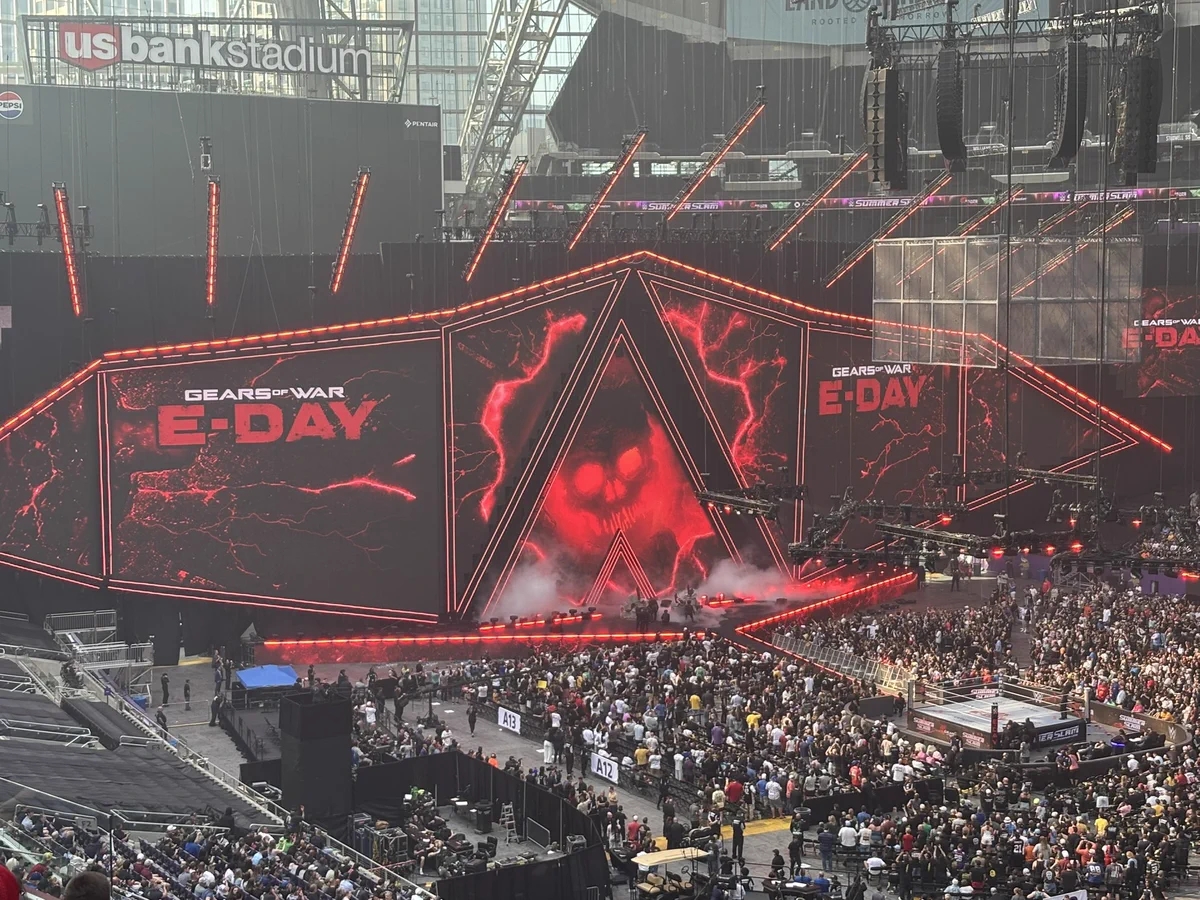Gears of War: E-Day è stato protagonista sul palco del WWE Summerslam