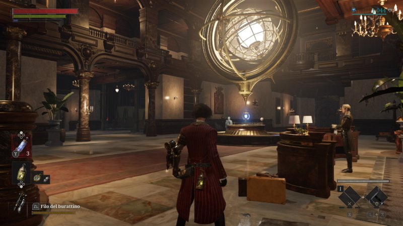 L'Hotel Krat, che funge da hub di Lies of P