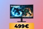 Il monitor curvo Samsung Odyssey G7 da 37" è su Amazon al minimo storico