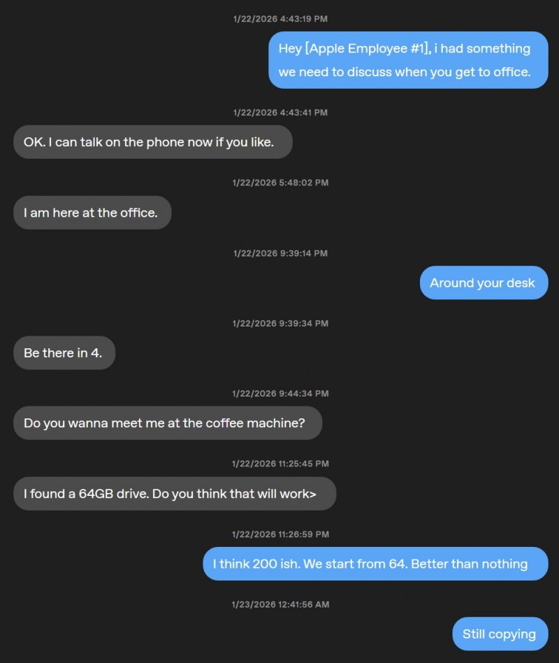 OpenAI ha pubblicato intere conversazioni dei suoi dipendenti con dipendenti Apple per sostenere difendersi dalle accuse: le trovate in versione integrale nella fonte, in basso