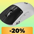Il mouse Logitech G Pro X2 Superstrike è in promo su Amazon: applica il coupon e acquistalo al minimo storico