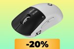 Il mouse Logitech G Pro X2 Superstrike è in promo su Amazon: applica il coupon e acquistalo al minimo storico