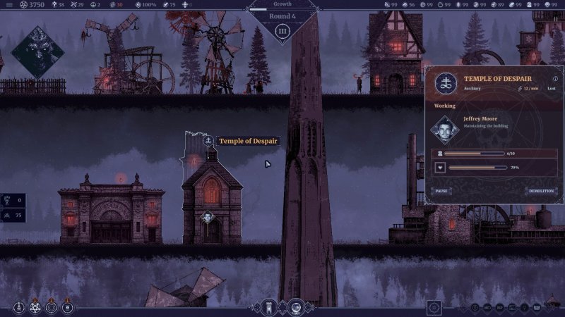 Avanzando nel gioco avremo a disposizione più piani per posizionare i nostri edifici