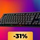 La tastiera Logitech G G515 Lightspeed TKL è in sconto su Amazon: design compatto e switch meccanici