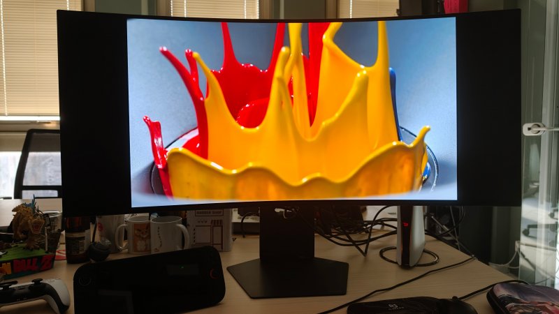 Il monitor restituisce immagini eccellenti in tutte le situazioni di utilizzo