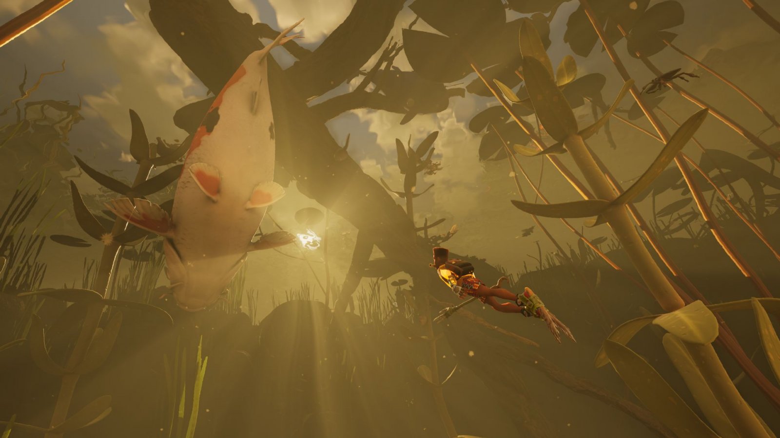 Un'immagine dello stagno di Grounded 2