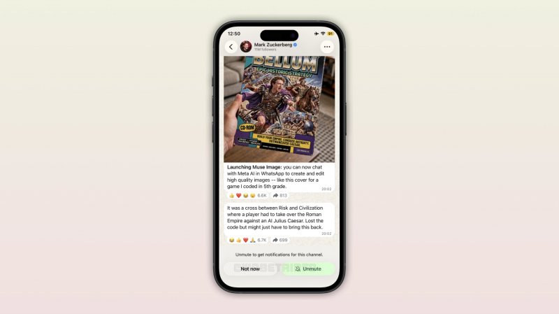 Il nuovo avviso per ricordare di seguire i canali su iPhone