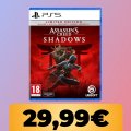 Nuovo minimo storico per Assassin's Creed Shadows Limited Edition: risparmia il 40%
