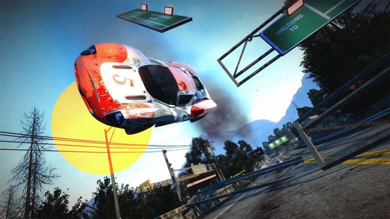 'Voli pindarici' autoinflitti per testare i limiti di Burnout Paradise