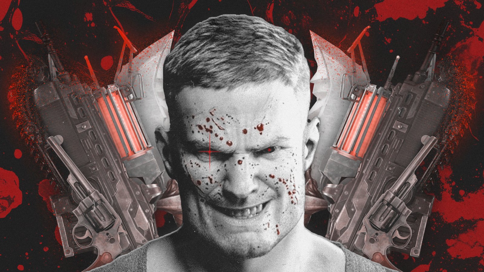 BJ Blazkowicz e alcune delle armi più iconiche della storia dei videogiochi