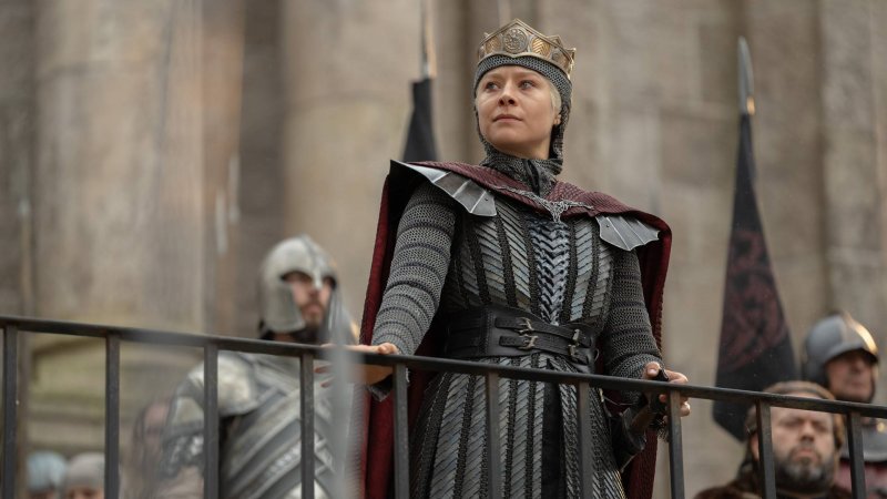 Una gigantesca Emma D'Arcy nell'ultimo episodio di House of the Dragon 3