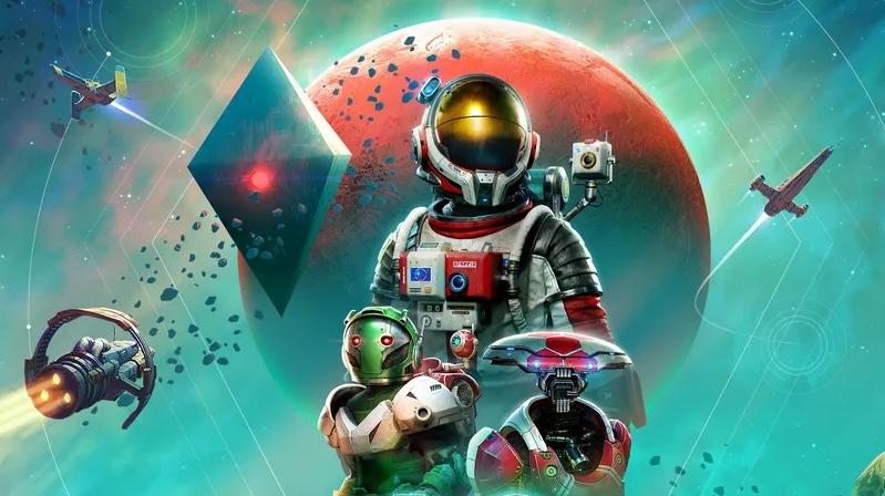 Artwork per i 10 anni di No Man's Sky