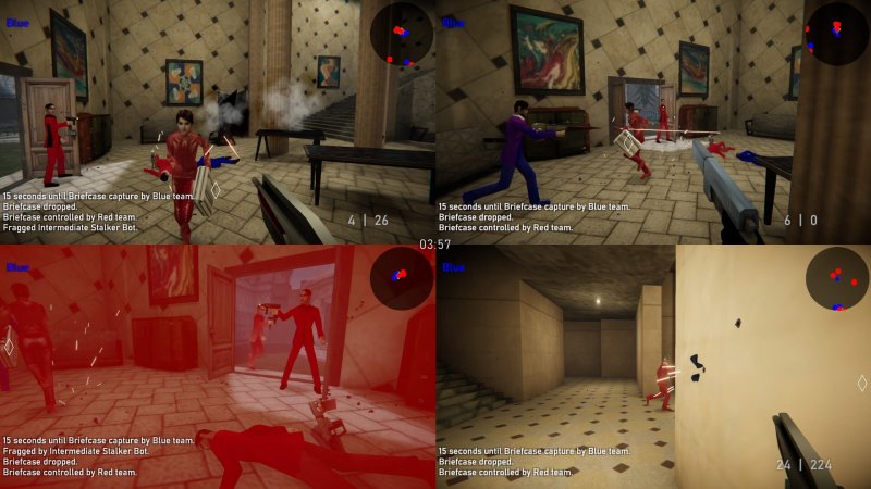 Agent 64: Spies Never Die supporta lo split-screen fino a 4 giocatori