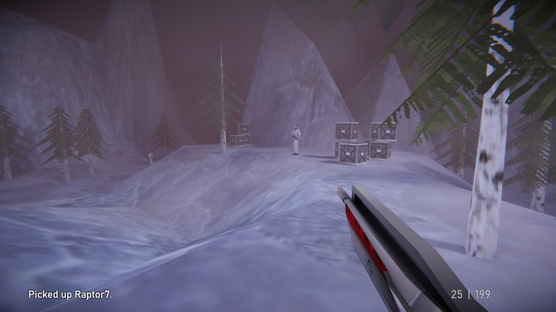 Essendo un tributo a GoldenEye 007, poteva forse mancare un livello immerso nella neve?