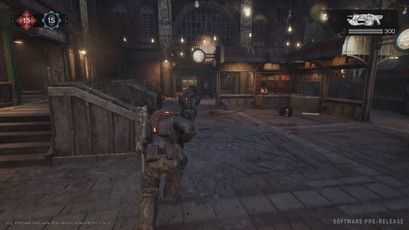 La mappa del mercato in Gears of War: E-Day