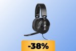Le cuffie da gaming Corsair HS55 sono in promozione su Amazon: Dolby 7.1, leggere e multipiattaforma - Notizia