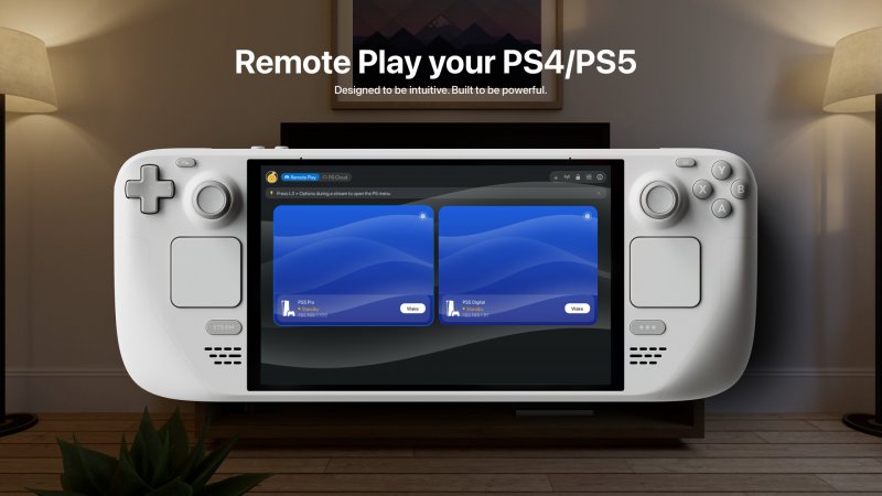 Con Asobi potete anche usare il Remote Play di PS4 e PS5 su Steam Deck