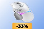 Il mouse da gaming Logitech G502 X PLUS è in promozione su Amazon al suo prezzo minimo storico