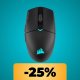 Il mouse wireless Corsair Katar Elite è in sconto su Amazon: super leggero e preciso
