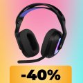 Le cuffie da gaming Logitech G G522 sono in offerta su Amazon: puoi acquistarle al minimo storico