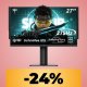 Il monitor da gaming KTC da 27" con refresh rate fino a 275Hz è in promo al minimo storico
