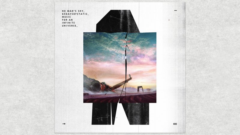 La copertina dell'album ufficiale di No Man's Sky composto dai 65daysofstatic