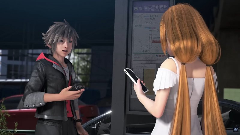 Sora e Strelitzia con i loro smartphone a Quadratum