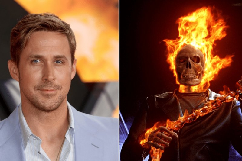Ryan Gosling and Ghost Rider